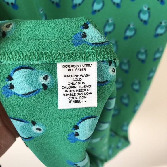 LOFT Sheath Dress Parrot Print 3/4 Sleeve Office Work Kitchy Small NWT’s - Picture 9 of 12